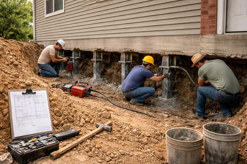Top Concrete Foundation Repair Companies in Davenport, IA